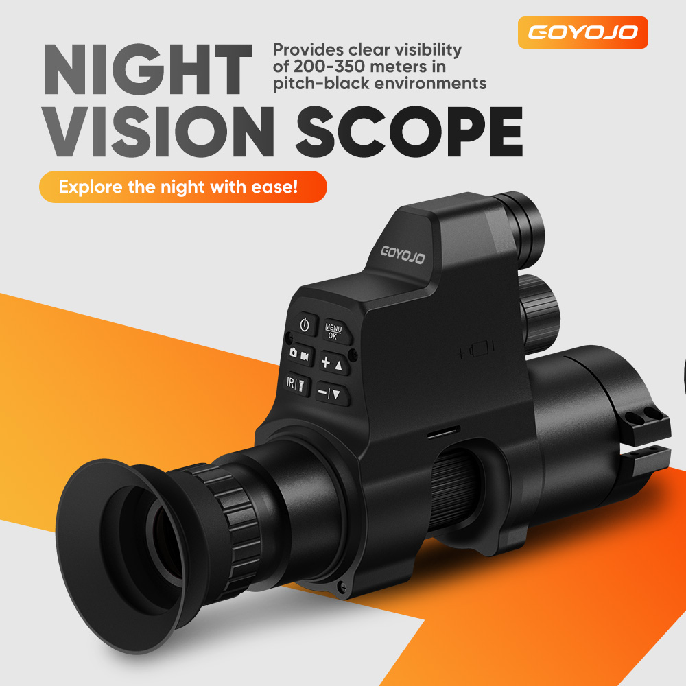 กล้องส่องกลางคืนอินฟราเรดแบบตา - Night Vision Scope 4X Digital บทวิจารณ์และราคา