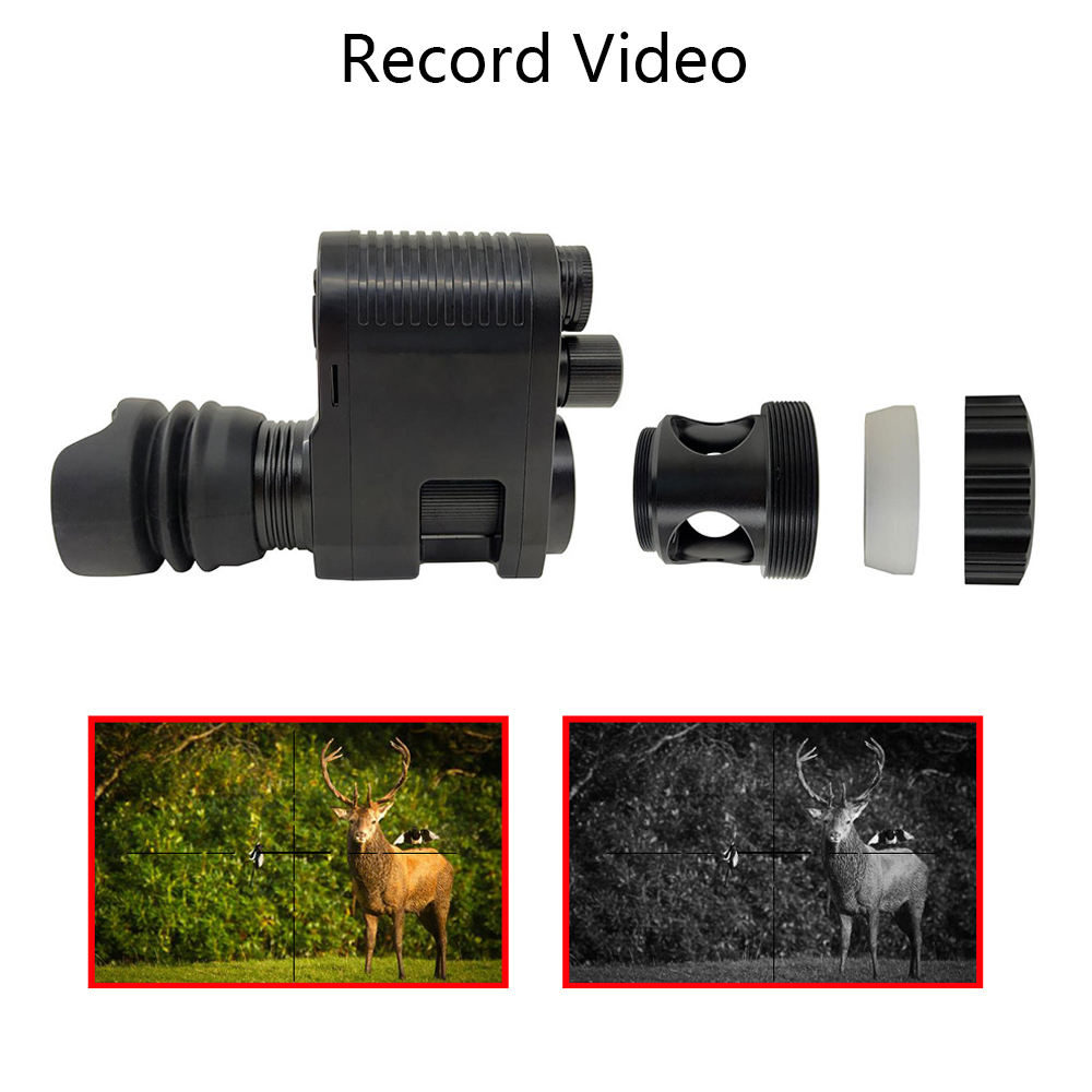 อินฟราเรด Night Vision ปืนไรเฟ - Night Vision Scope 4X Digital บทวิจารณ์และราคา