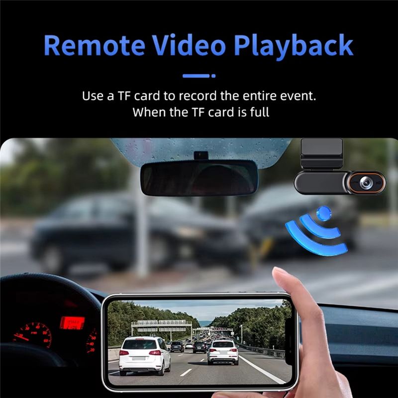 กล้องติดรถยนต์ 4G WIFI Dash Ca - Night Vision Camera Wifi 4G บทวิจารณ์และราคา