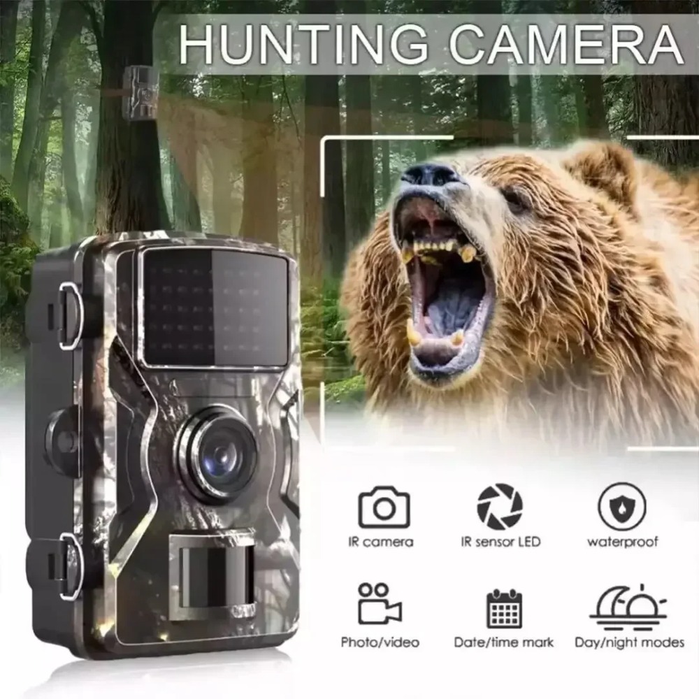 กล้องติดตามสัตว์ป่า 16MP 1080P - Night Vision Monocular 1080P บทวิจารณ์และราคา