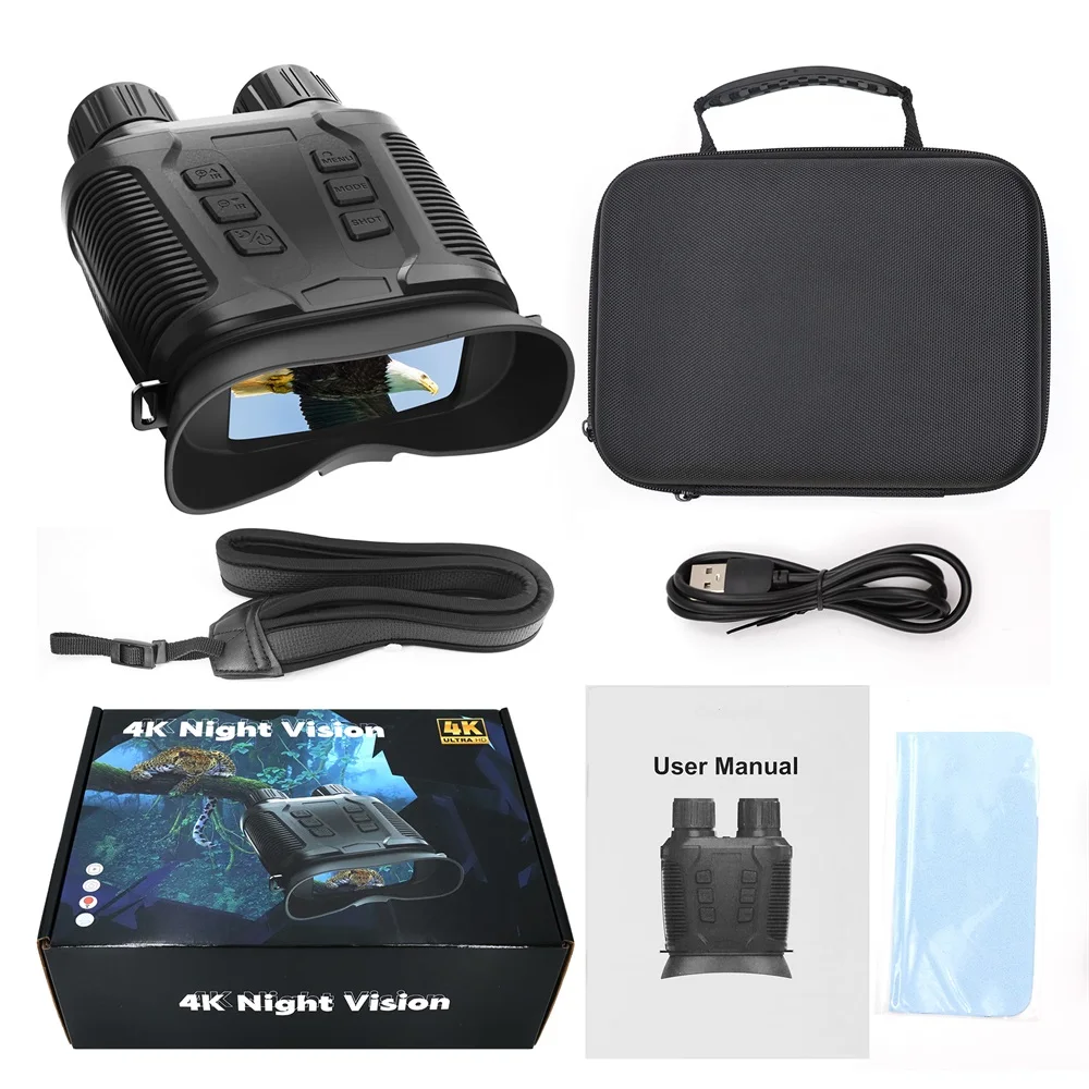 NV3280 กล้องส่องทางไกลแบบสองตา - Digital Night Vision Binoculars 4K บทวิจารณ์และราคา