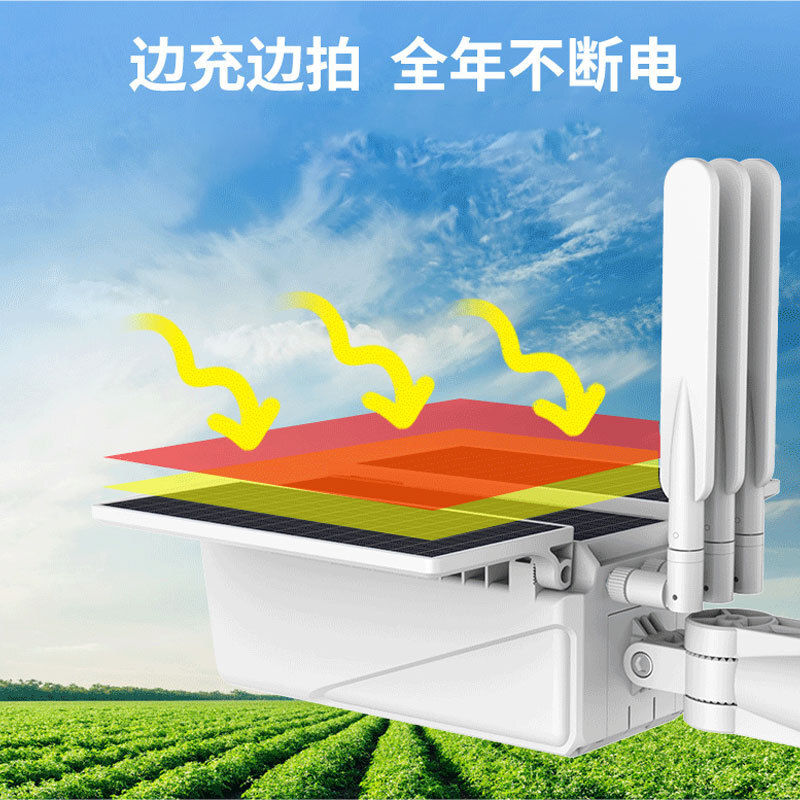 สัญญาณเตือนภัย PIR กลางแจ้ง 4G - Night Vision Camera Wifi 4G บทวิจารณ์และราคา
