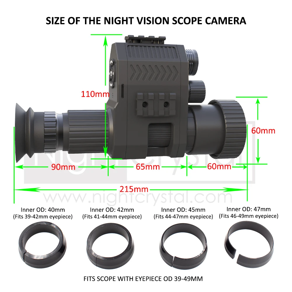 กล้องมองกลางคืนทางการทหาร Mega - Night Vision Scope For Crossbow บทวิจารณ์และราคา