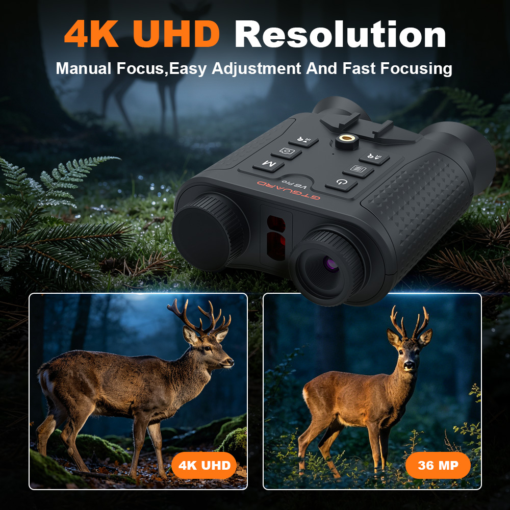 กล้องส่องทางไกลมองกลางคืน 4K ซ - Digital Night Vision Binoculars 4K บทวิจารณ์และราคา