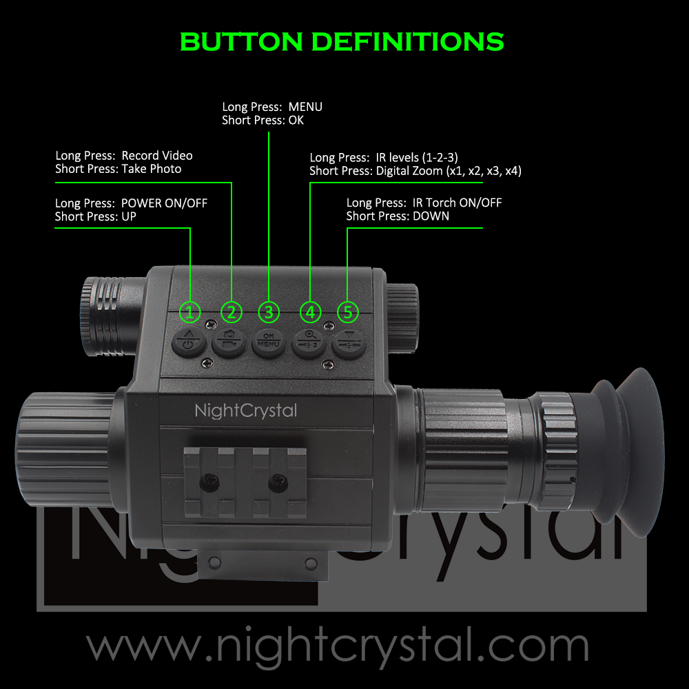 กล้องเล็งกลางคืน Megaorei M5,  - Night Vision Rifle Scope Ir 850Nm บทวิจารณ์และราคา