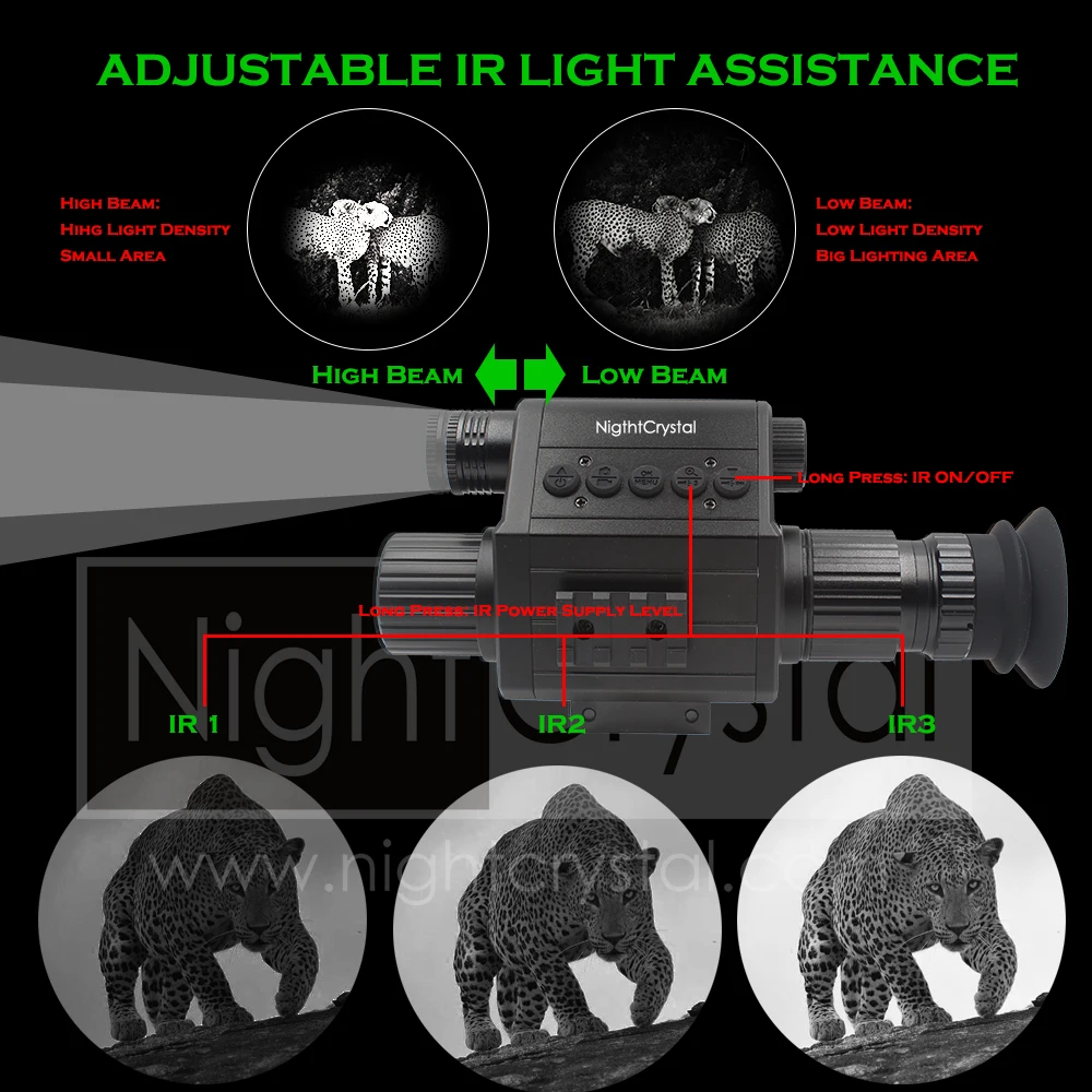 กล้องเล็งกลางคืน Megaorei M5,  - Night Vision Rifle Scope Ir 850Nm บทวิจารณ์และราคา