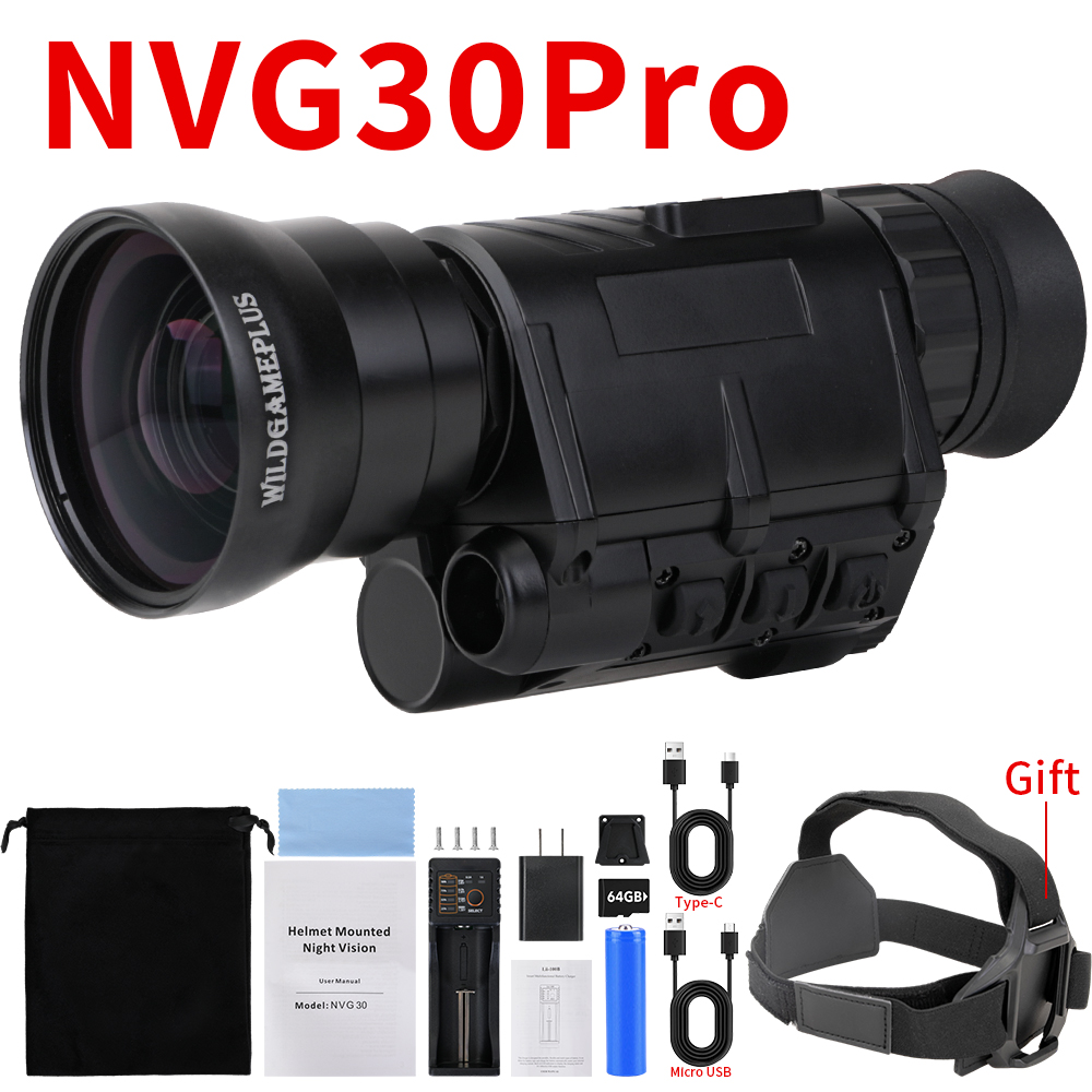 แว่นตามองกลางคืนสําหรับหมวกกัน - Night Vision Goggles Gen 3 บทวิจารณ์และราคา