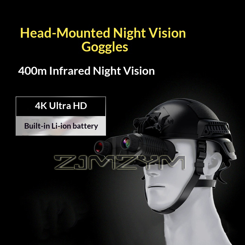 กล้องส่องทางไกลอินฟราเรดแบบติด - Night Vision Goggles Head Mounted บทวิจารณ์และราคา